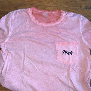 Victoria's Secret Pink tie dye t-shirt